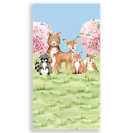 Capa Faixa Lateral Sublimado - Bosque