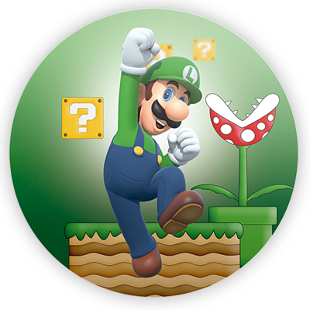 Capa Mini Painel Sublimado - Super Mario