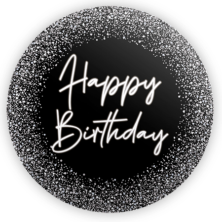 Capa Mini Painel Sublimado - Happy Birthday