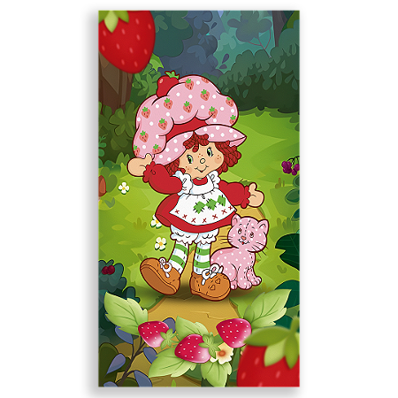 Capa Faixa Lateral Sublimado - Moranguinho