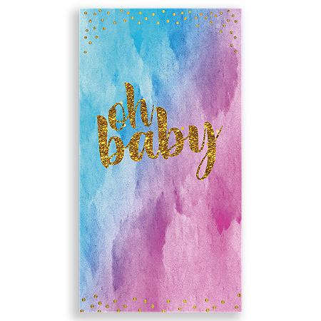 Capa Faixa Lateral Sublimado - Oh Baby Revelacao