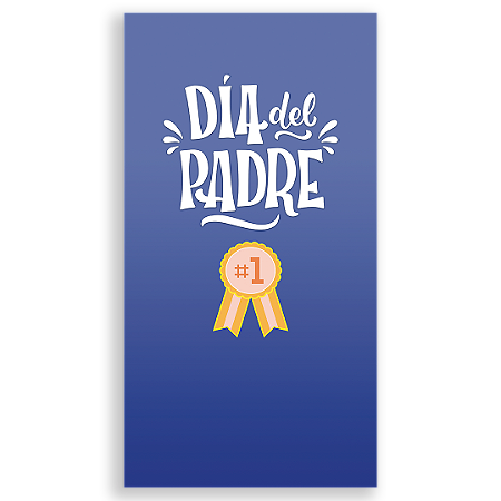 Capa Faixa Lateral Sublimado - Dia del Padre