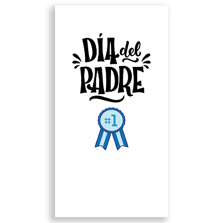 Capa Faixa Lateral Sublimado - Dia del Padre