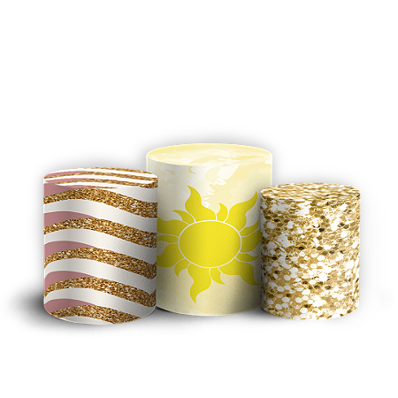 Capas Trio Cilindro Sublimado Vest Facil - Enrolados