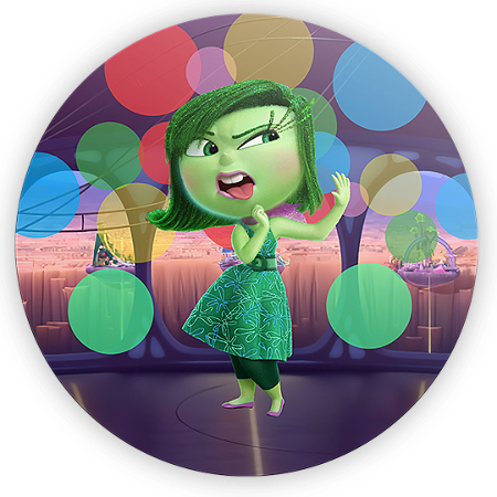 Capa Mini Painel Sublimado - Nojinho Divertida Mente