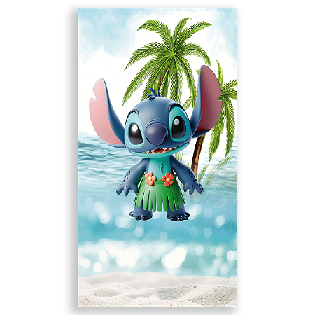 Capa Faixa Lateral Sublimado - Lilo e Stitch