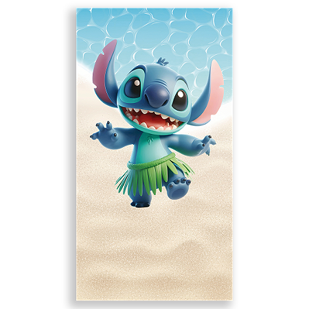 Capa Faixa Lateral Sublimado - Lilo e Stitch
