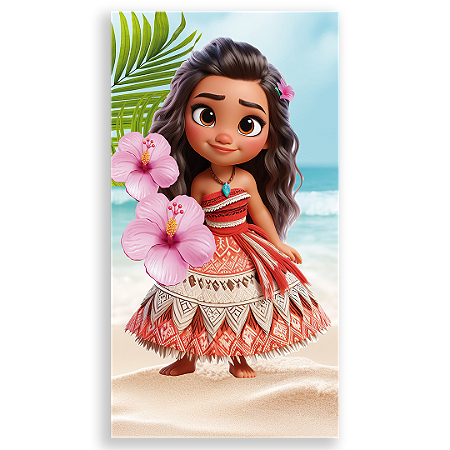 Capa Faixa Lateral Sublimado - Moana