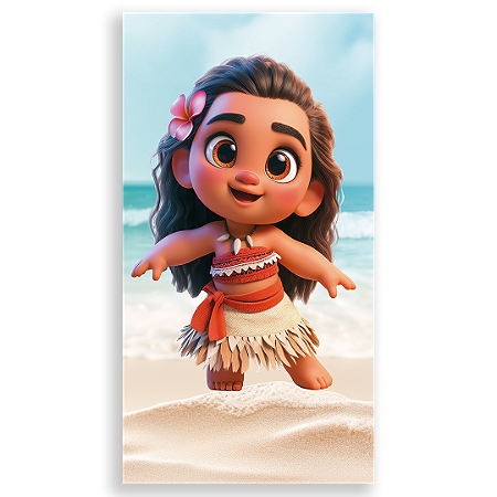 Capa Faixa Lateral Sublimado - Moana