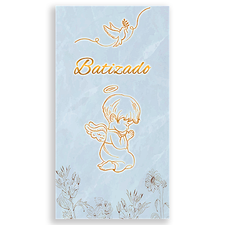 Capa Faixa Lateral Sublimado - Batizado