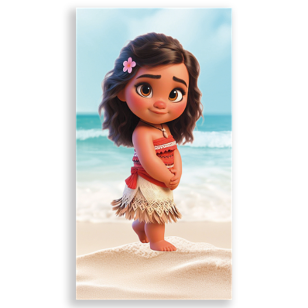 Capa Faixa Lateral Sublimado - Moana