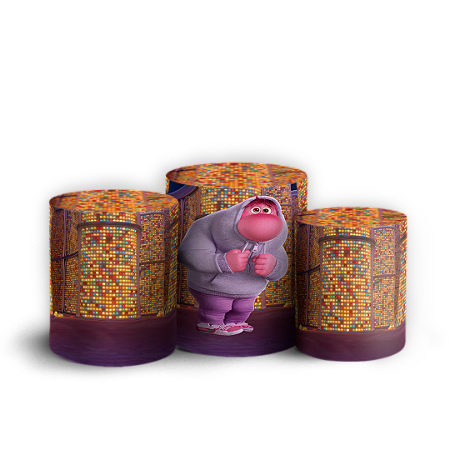 Capas Trio Cilindro Sublimado Vest Facil - Vergonha Divertida Mente