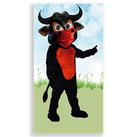 Capa Faixa Lateral Sublimado - Boi Da Cara Preta