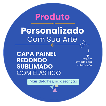 Painel Redondo Imagem Personalizada | Código
