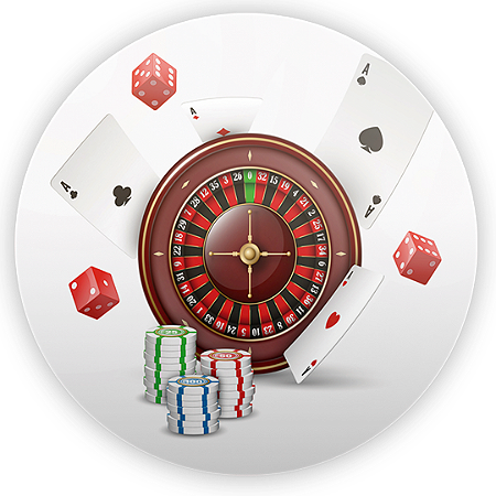 Capa Painel Redondo Sublimado - Cassino