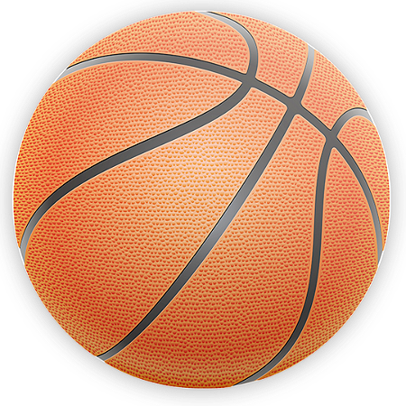 Capa Painel Redondo Sublimado - Basquete