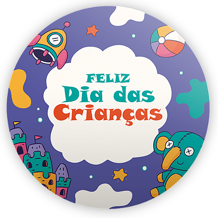 Capa Mini Painel Sublimado - Dia das Criancas
