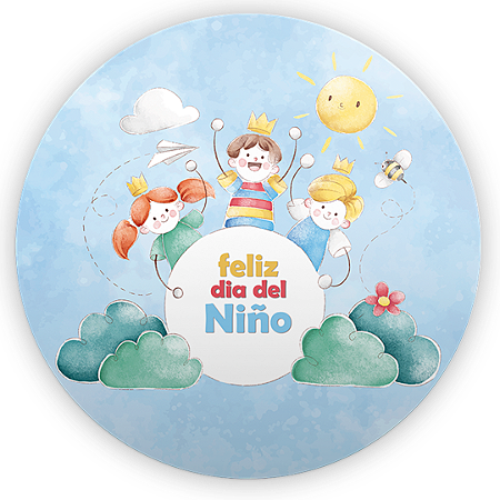 Capa Mini Painel Sublimado - Dia das Criancas (Espanhol)