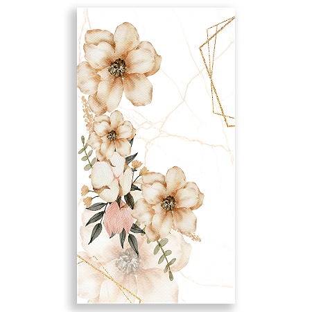 Capa Faixa Lateral Sublimado - Floral