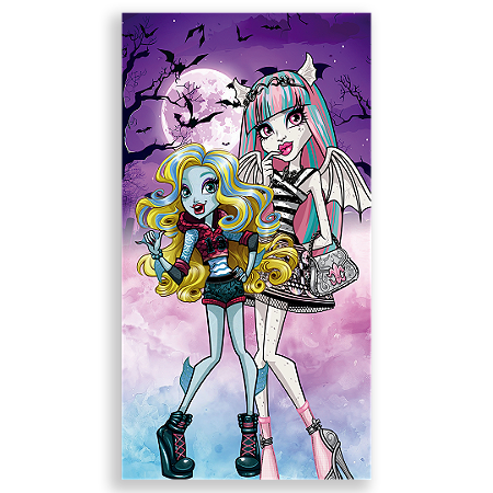 Capa Faixa Lateral Sublimado - Monster High