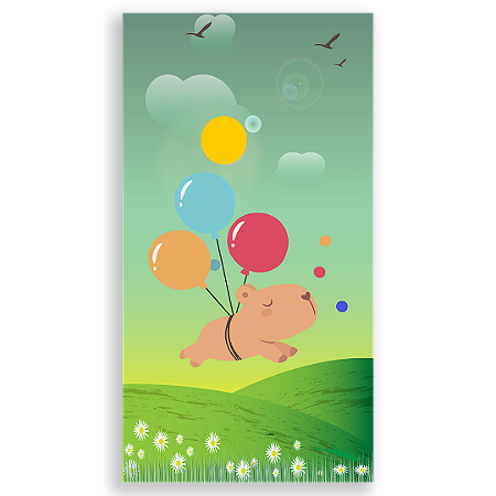 Capa Faixa Lateral Sublimado - Capivara