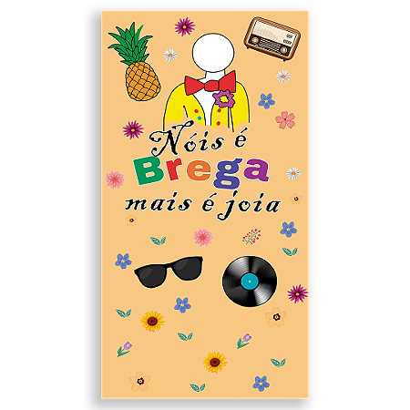 Faixa Lateral - Festa Junina Nois e Brega - Sublimado 3D