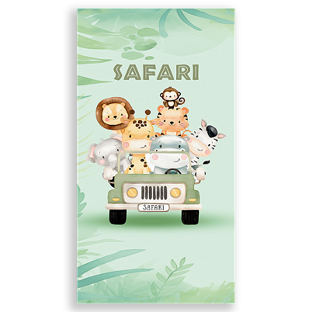 Capa Faixa Lateral Sublimado - Safari