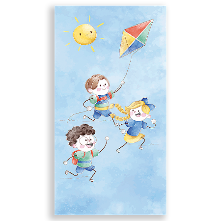 Capa Faixa Lateral Sublimado - Dia das Criancas (Espanhol)