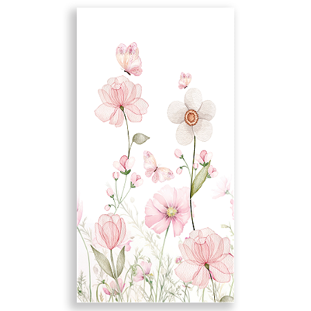 Capa Faixa Lateral Sublimado - Jardim Floral