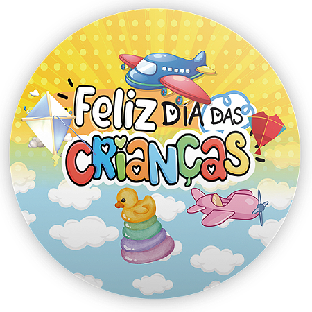 Capa Mini Painel Sublimado - Dia Das Criancas