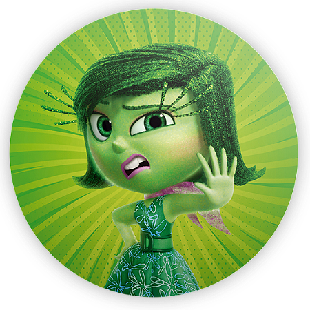 Capa Mini Painel Sublimado - Divertida Mente Nojinho