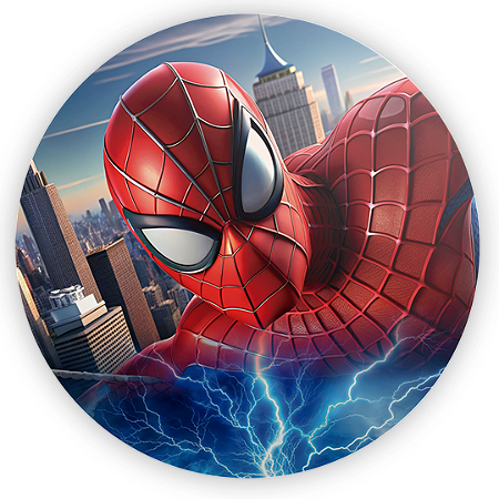 Capa Mini Painel Sublimado - Homem Aranha