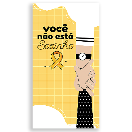 Capa Faixa Lateral Sublimado - Setembro Amarelo