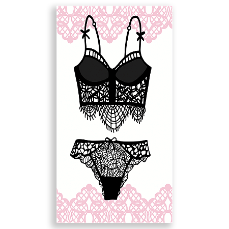 Capa Faixa Lateral Sublimado - Cha De Lingerie