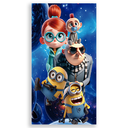 Capa Faixa Lateral Sublimado - Malvado Favorito