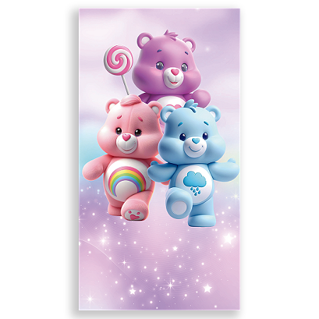 Capa Faixa Lateral Sublimado - Ursinhos