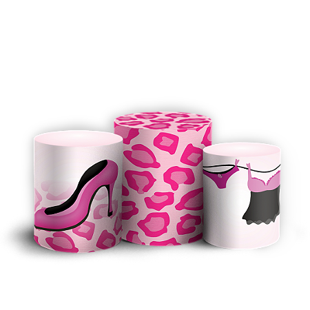 Trio Cilindro - Cha De Lingerie - Sublimado 3D
