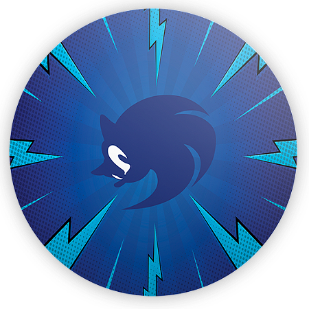 Capa Mini Painel Sublimado - Sonic