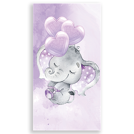 Capa Faixa Lateral Sublimado - Elefante Rosa