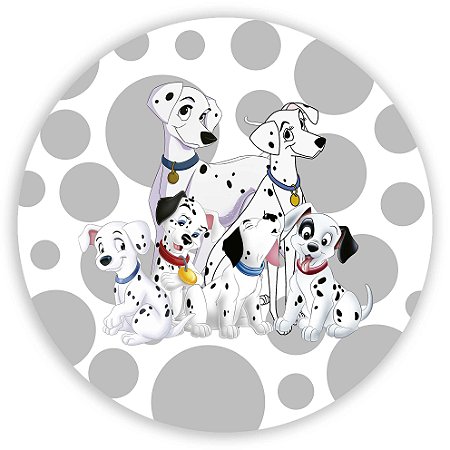 Capa Mini Painel Sublimado - 101 Dalmatas