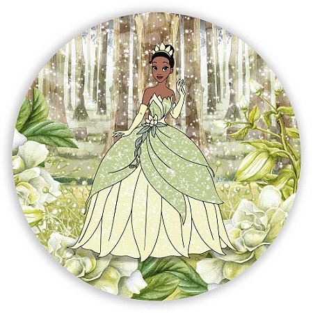 Capa Mini Painel Sublimado - A Princesa e o Sapo