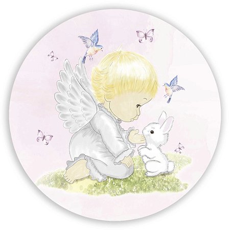 Capa Mini Painel Sublimado - Anjinho