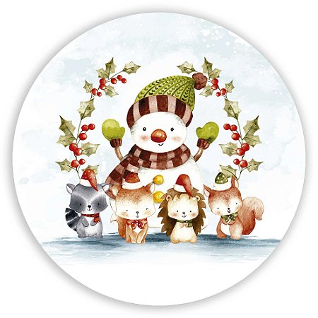 Mini Painel - Natal Ano Novo - Sublimado 3D