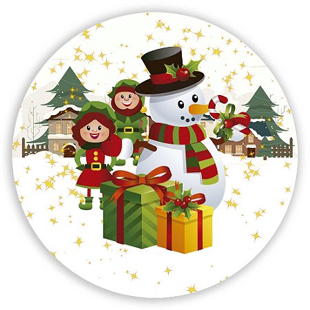 Mini Painel - Natal Ano Novo - Sublimado 3D