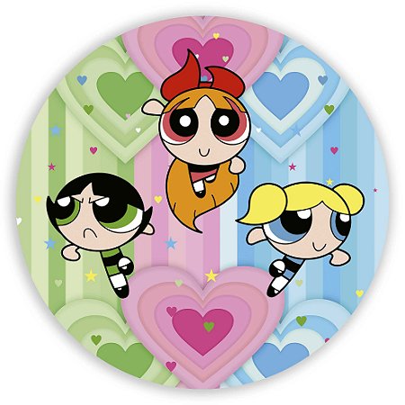 Capa Mini Painel Sublimado - As Meninas Super Poderosas