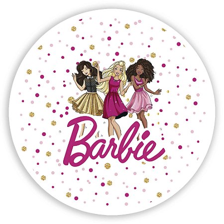 Capa Mini Painel Sublimado - Barbie