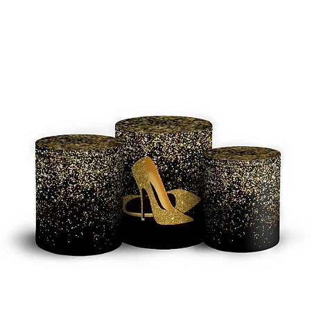 Capas Trio Cilindro Sublimado Vest Facil - aniversario