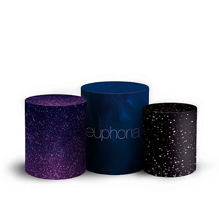 Trio Cilindro - Euphoria - Sublimado 3D + Elástico