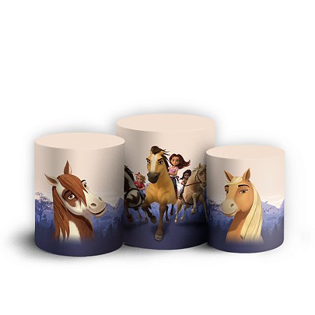 Capas Trio Cilindro Sublimado Vest Facil - Spirit