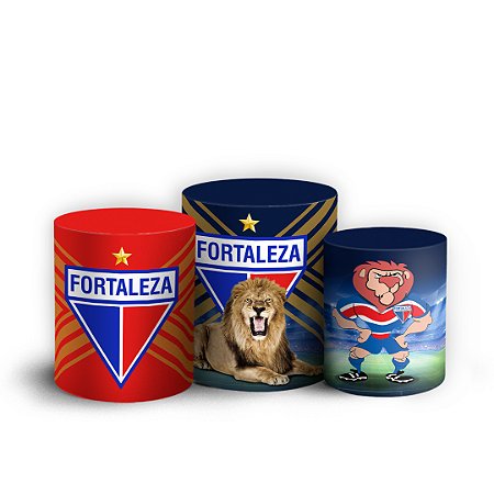 Capas Trio Cilindro Sublimado Vest Facil - Fortaleza